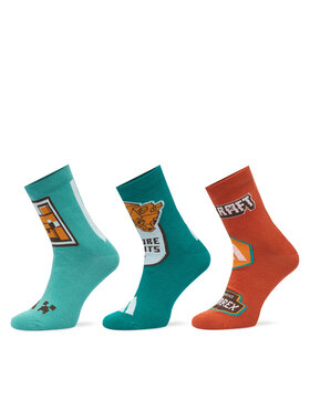 adidas Hosszú zoknik adidas Adidas Minecraft Youth Socks KR2354 Zöld