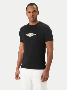 Guess Jeans Guess Jeans Футболка M6GIB4 K8HM0 Чорний Slim Fit