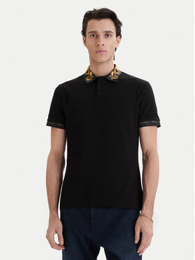 Versace Jeans Couture Versace Jeans Couture Polo 80GAGT12 CJ01T Negro Slim Fit