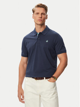 Beverly Hills Polo Club Beverly Hills Polo Club Polo P-SS26M-P450106BLU Azul marino Regular Fit