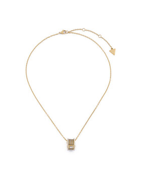 Guess Náhrdelník Guess JUBN05 389JW Zlatá
