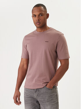 HUGO HUGO Футболка Dero222 50466158 Рожевий Regular Fit