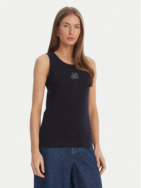 Luisa Spagnoli Luisa Spagnoli Top Bordo 543281 Azul marino Slim Fit
