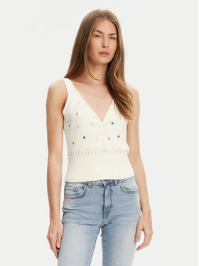 United Colors Of Benetton United Colors Of Benetton Топ 10C1EH01A Бежевий Regular Fit