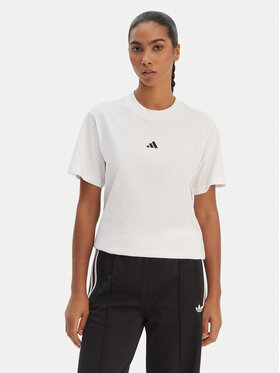 adidas adidas Camiseta Essentials Small Logo JC5944 Blanco Regular Fit