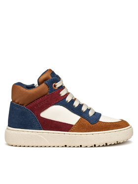 Geox Snīkeri Geox J Theleven J46LDC 05422 C1MD6 D Brūns