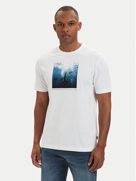BOSS BOSS Camiseta Creature 50561861 Crema Regular Fit