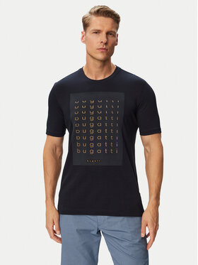 Bugatti Bugatti Camiseta 8350-15046E Azul marino Regular Fit
