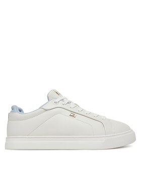 Tommy Hilfiger Laisvalaikio batai Tommy Hilfiger Sporty Sneaker FW0FW08899 Balta