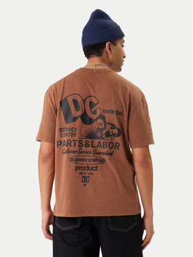 DC Shoes DC Shoes Camiseta Parts Dep EDYZT04366 Marrón Regular Fit