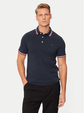 Jack & Jones Jack & Jones Polo marškinėliai Paulos 12136668 Tamsiai mėlyna Slim Fit