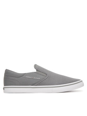 Tommy Hilfiger Tenisky Tommy Hilfiger Vulc Core Slip On FM0FM05689 Šedá