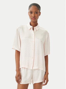 HUGO HUGO Camicia del pigiama Style B 50561023 Rosa chiaro Oversize