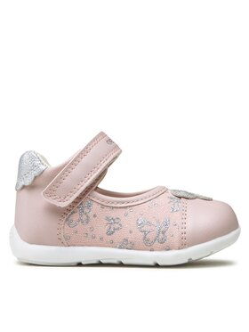 Geox Baleríny Geox B Sandal Tapuz Girl B250YC0BCAWC8237 Ružová