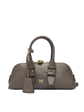 PINKO Kabelka PINKO Bowling Bag Baguette AI 25-26 PLTT 105334 A0QO Sivá