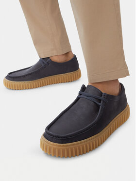 Clarks Снікерcи Clarks Torhill Lace 26186159 Cиній