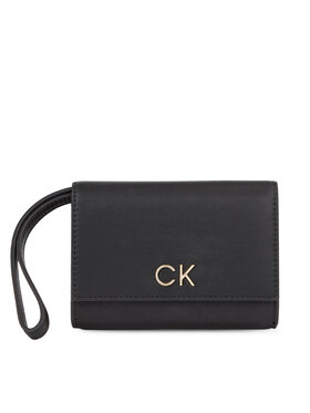 Calvin Klein Peňaženka Calvin Klein Re-Lock Bifold & Cardholder Sm K60K611092 Čierna