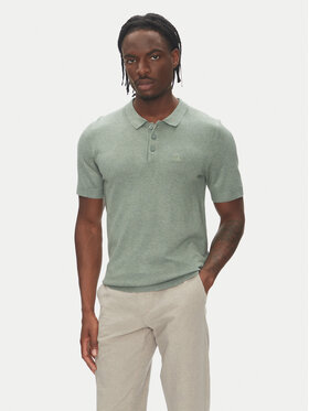 Lindbergh Lindbergh Polo 30-800159 Zelena Slim Fit