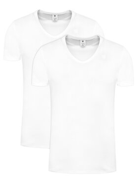 G-Star Raw G-Star Raw Conjunto de camisetas Base D07207-124 Blanco Slim Fit