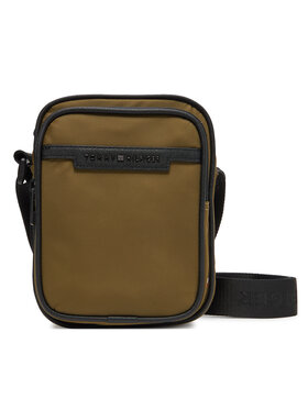 Tommy Hilfiger Ľadvinka Tommy Hilfiger Th Repreve Mini Reporter AM0AM13465 Hnedá