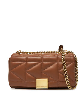 KARL LAGERFELD Kabelka KARL LAGERFELD A1W30435 Hnedá