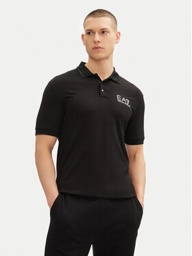 EA7 Emporio Armani EA7 Emporio Armani Поло 7M000300 AF13739 UC001 Чорний Slim Fit