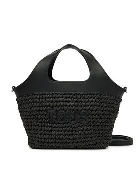 TOUS Kabelka TOUS Lirio Rafia 2002205351 Čierna