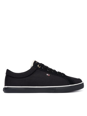 Tommy Hilfiger Tenisky Tommy Hilfiger Th Low FW0FW09390 Čierna