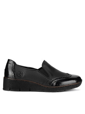 Rieker Polobotky Rieker 53776-00 Černá