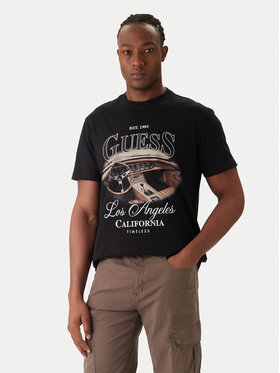 Guess Guess Camiseta M6RI13 K8FQ4 Negro Regular Fit