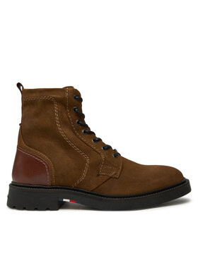 Tommy Hilfiger Μπότες Tommy Hilfiger FM0FM05105 Καφέ