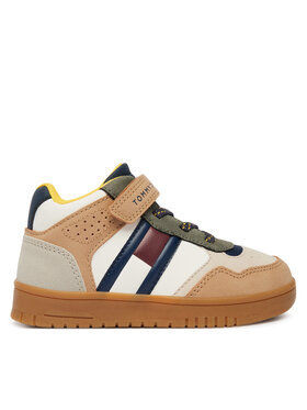 Tommy Hilfiger Sneakers Tommy Hilfiger High Top Lace-Up/Velcro Sneaker T1X9-35229-1269 M Bunt