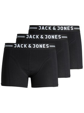 Jack & Jones Jack & Jones Комплект боксерів Sense 12081832 Чорний