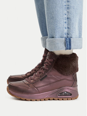 Skechers Puszābaki Skechers Uno Rugged 167821/BRN Violets