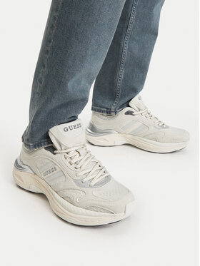 Guess Sneakersy Guess FMJSQU ELE12 Svetlo béžová