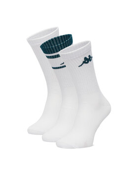 Kappa Șosete lungi Kappa CEO_KR_SUPERT_SS26(3-PACK) Alb