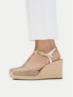 MICHAEL Michael Kors Espadryle MICHAEL Michael Kors Kenzie Wedge 40S6KZMS3D Beżowy