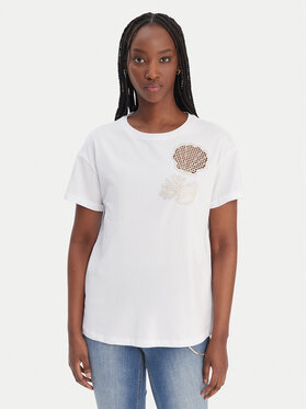 Liu Jo Liu Jo Camiseta WA6413 JS904 Blanco Regular Fit