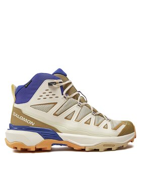 Salomon Trekingová obuv Salomon X Ultra 360 Edge Mid Gore-Tex L47378100 Hnedá