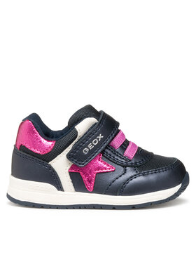 Geox Sneakersy Geox B Rishon B560LA 0NFFU C4268 Tmavomodrá
