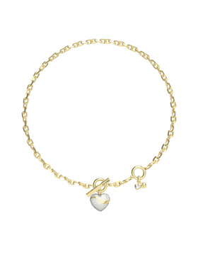 Guess Naszyjnik Guess JUBN04 494JW Złoty