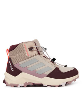 adidas Трекінгові черевики adidas Terrex Ax4R Mid Hiking Shoes Kids KI5812 Бежевий