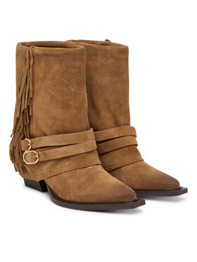Steve Madden Kowbojki Steve Madden Hadly 11005190 Brązowy ciemny