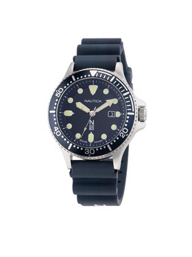 Nautica Часовник Nautica NAPCBS304 Сребрист