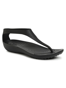 Crocs Sandale Crocs Serena Flip W 205468 Negru