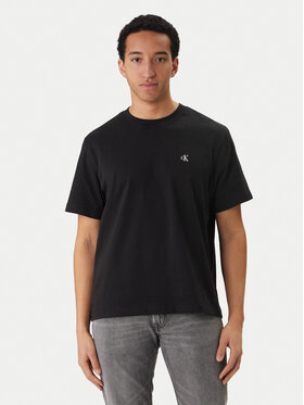 Calvin Klein Jeans Calvin Klein Jeans Camiseta Easy Monologo LV04RC275G Negro Regular Fit