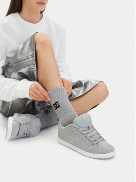DC Shoes Снікерcи DC Shoes EO-COURT GRAFFIK SD DC02222025 Сірий