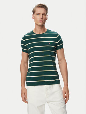 Tommy Hilfiger Tommy Hilfiger Camiseta MW0MW10800 Verde Regular Fit