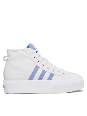 adidas Sneakersy adidas Nizza Platform Mid FZ6189 Biela