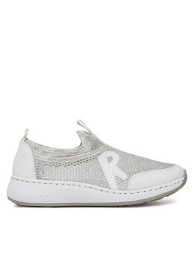 Rieker Sneakers Rieker N5554-81 Alb